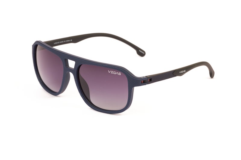 VEGAS Full Rim Aviator Men Grey  Sunglasses V3009 C5 - Image 1